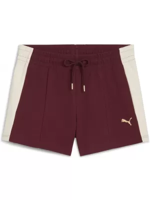 Damenshorts PUMA T7 PINTUCK SHORTS 4' 63213996 RUBY SHIMMER