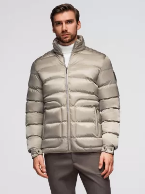 Jacke OMBRE OM-JALP-0218 HELLGRAU