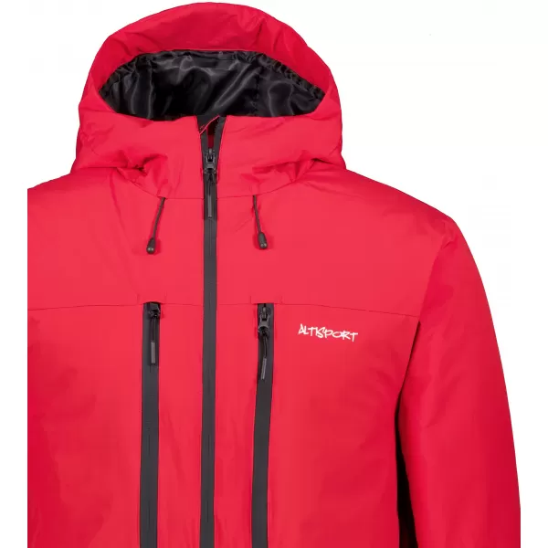  Herren-Winterjacke ALTISPORT GALLANT ROT 