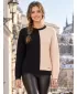 Damenpullover KIXMI VERENA HELLBEIGE