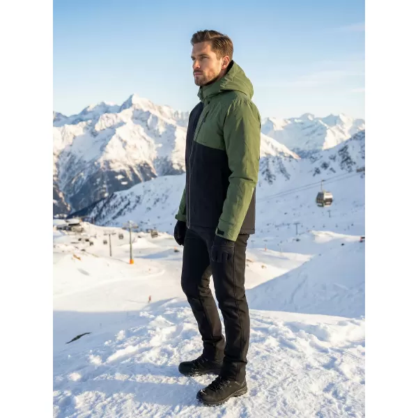  Herren-Winterjacke ALTISPORT GALLUS KHAKI 