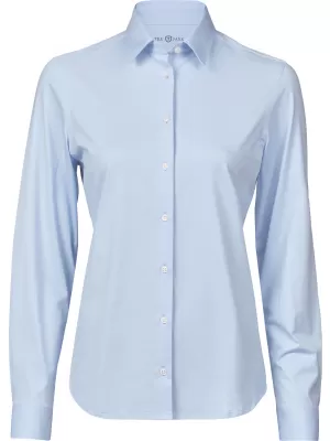 Damenhemd TEE JAYS | TJ 4031 HELLBLAU