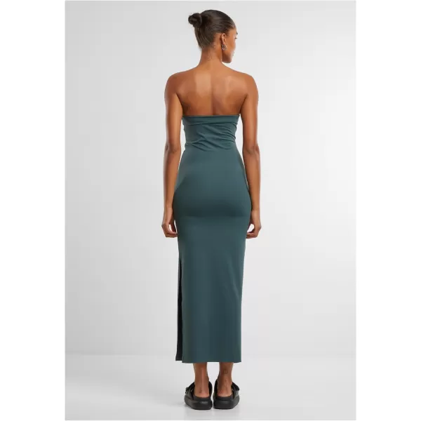  Kleid URBAN CLASSICS TB7468 FLASCHENGRÜN 