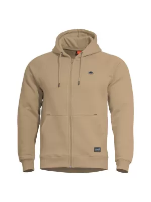 Sweatshirt PENTAGON PHAETON HOOD ZIP SWEATER K09021 HELLBRAUN