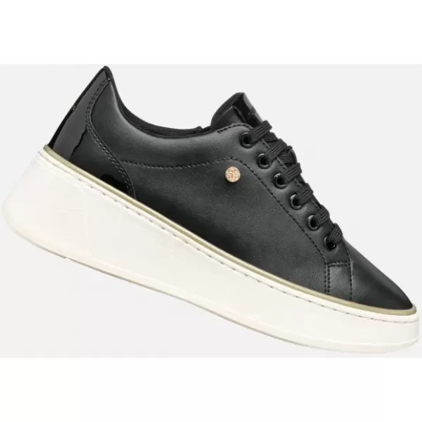  Damen-Sneaker GEOX SUNNETTY G000865 SCHWARZ 