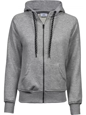 Damen-Sweatshirt TEE JAYS | TJ 5436 GRAU MELIERT