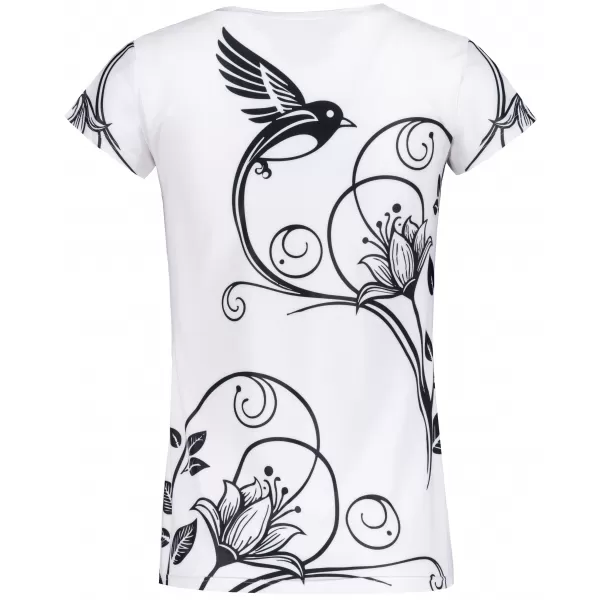  Damen Freizeitshirt Premium ALTISPORT VOJ/ALW106TR06 WEIß 