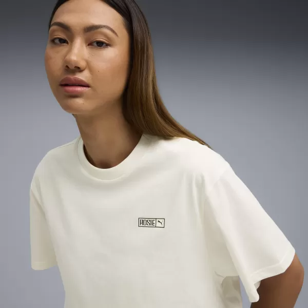  Hemd PUMA X ROSÉ TEE 63380677 WARM WEIß 