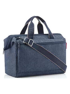 Tasche REISENTHEL ALLROUNDER S POCKET FISCHGRÄTENMUSTER DUNKELBLAU
