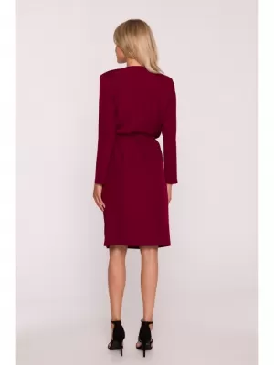 Kleid STYLOVE S428 KASTANIENBRAUN