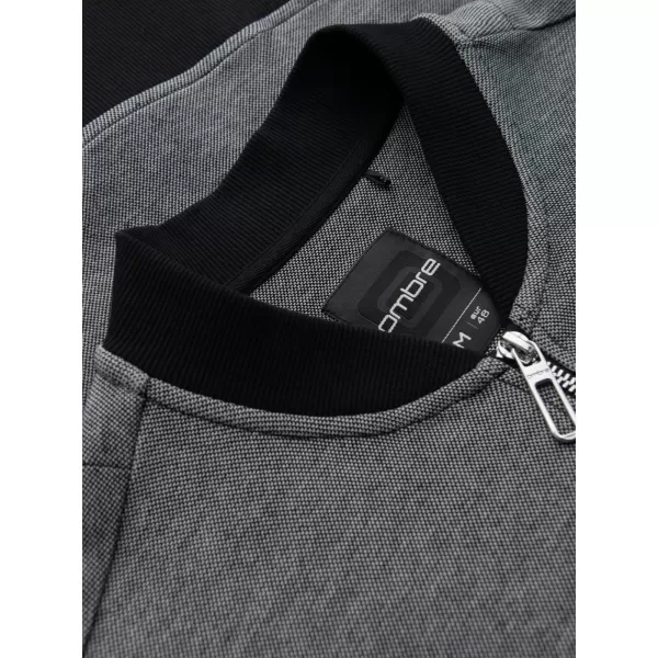  Herren -Sweatshirt OMBRE OM-SSZP-0210 SCHWARZ 