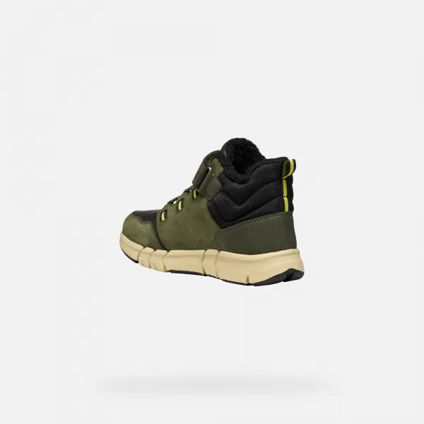  Stiefeletten für Jungen GEOX FLEXYPER B ABX J949XA032MEC0498 KHAKI 