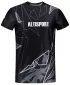 Herren Freizeithemd Premium ALTISPORT VOJ/ALM123TR06 SCHWARZ UND WEIß