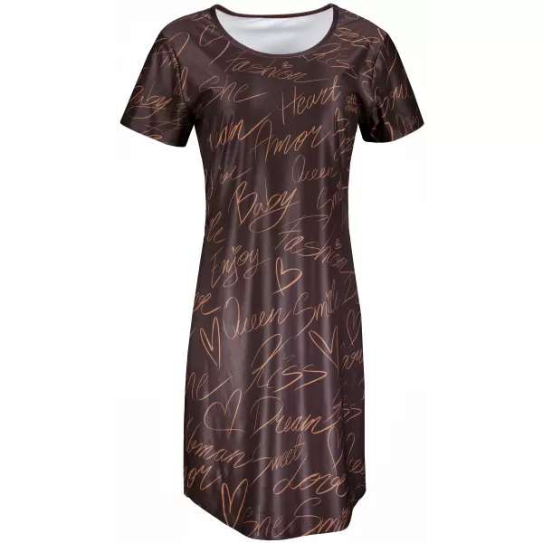  Erweitertes Premium-T-Shirt für Damen ALTISPORT VOJ/ALW084SAT02 BRAUN 