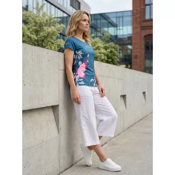  Frauen Freizeit t -Shirt Premium ALTISPORT VOJ/ALW119TR06 SMARAGD 