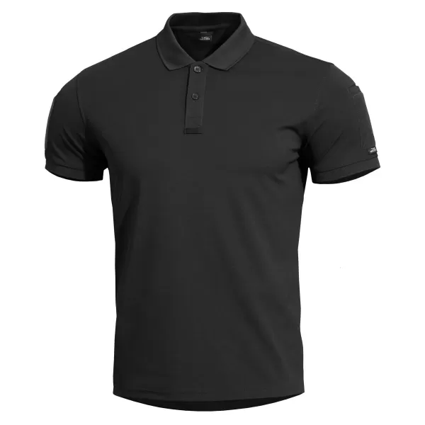  Herren-T-Shirt mit Kragen PENTAGON PATROL POLO SHIRT D09101 01 D09101 SCHWARZ 