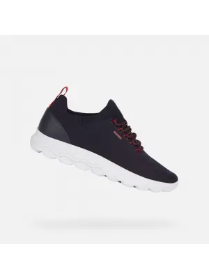 Herren-Sneaker GEOX SPHERICA G002561 DUNKELBLAU