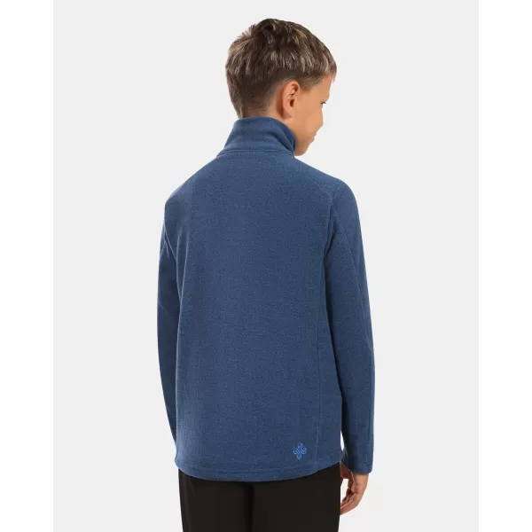  Fleece-Sweatshirt für Kinder KILPI GLAMER-J ZJ0203KI DUNKELBLAU 