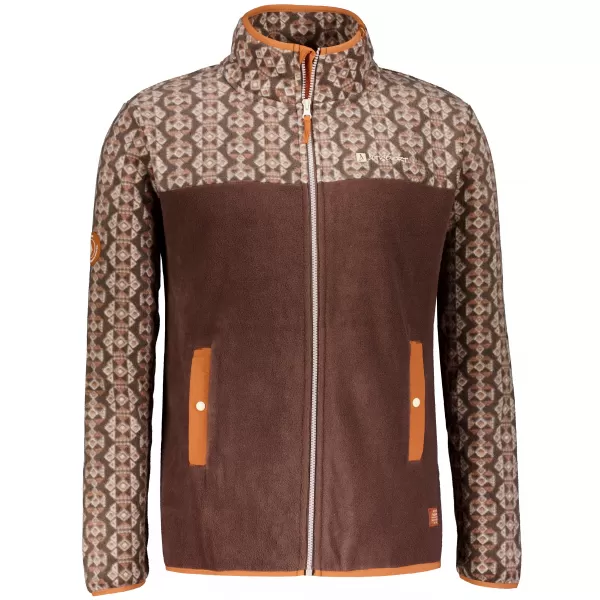  Fleece-Sweatshirt für Herren ALTISPORT GAMEL BRAUN 