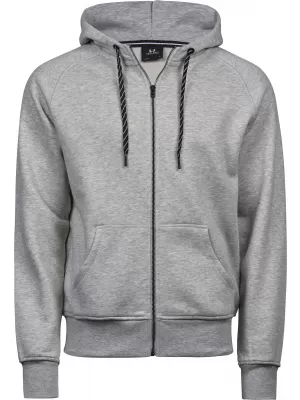 Herren-Sweatshirt TEE JAYS | TJ 5435 GRAU MELIERT