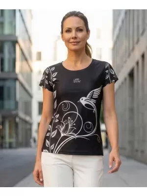 Damen Freizeitshirt Premium ALTISPORT VOJ/ALW106TR06 SCHWARZ