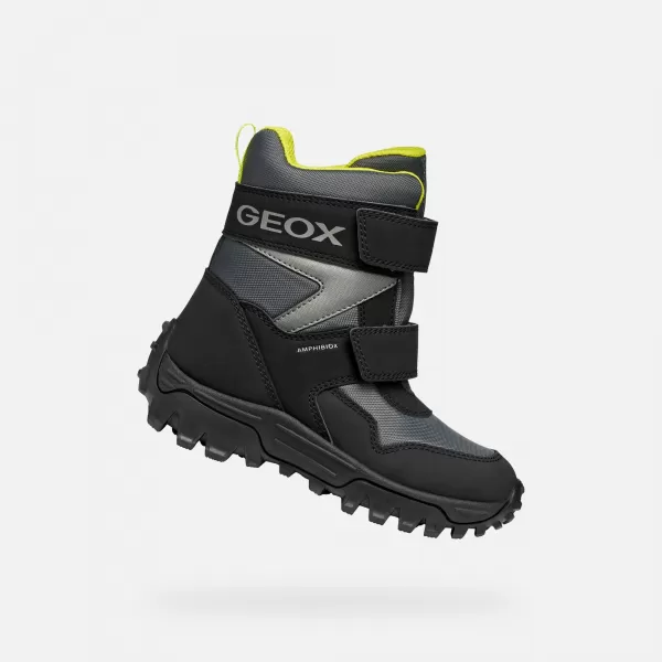  Stiefeletten für Jungen GEOX HIMALAYA B ABX J46FRE0FU50C1267 GRAU 