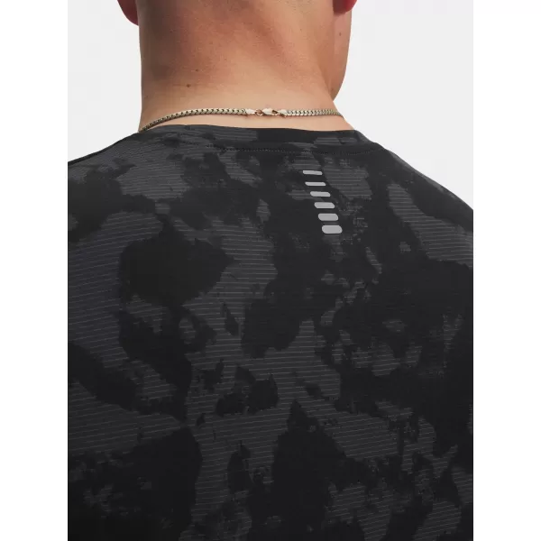  Herren-T-Shirt UNDER ARMOUR UA LAUNCH PRINTED SS 6006110-016 GRAU 