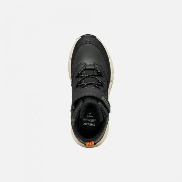  Stiefeletten für Jungen GEOX FLEXYPER PLUS J36LCG0MEMNC0033 SCHWARZ 