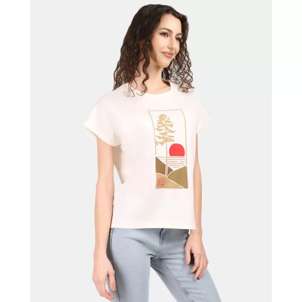  Damen-T-Shirt KILPI JERSIE-W ZL0305KI WEIß 