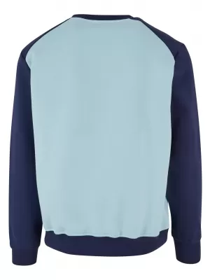 Herren -Sweatshirt URBAN CLASSICS TB3830 OZEANBLAU/DUNKELBLAU