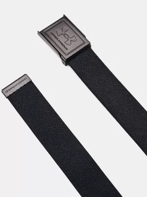 Herrengürtel UNDER ARMOUR M STRETCH WEBBING BELT 1383935-001 SCHWARZ