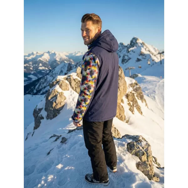  Herren-Winterjacke ALTISPORT GALON DUNKELBLAU 