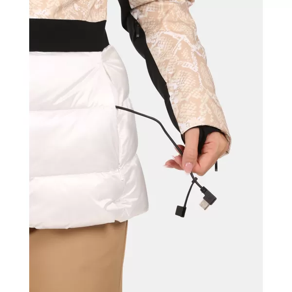  Damen-Skijacke KILPI LENA-W ZL0106KI WEIß 