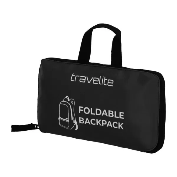  Rucksack TRAVELITE FOLDABLE BACKPACK SCHWARZ 