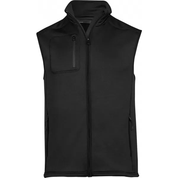  Herrenweste TEE JAYS | TJ 9104 SCHWARZ 