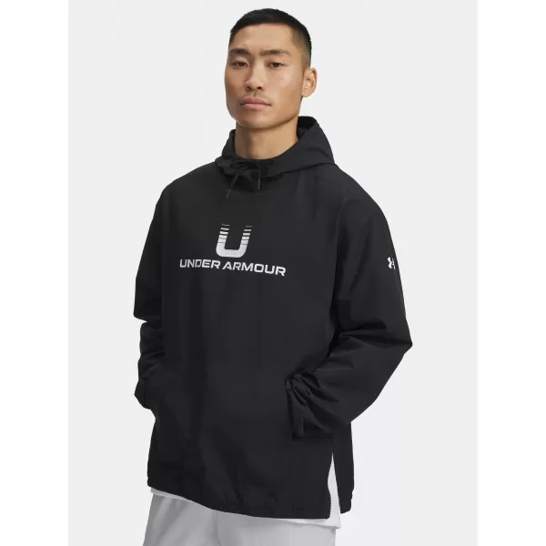  Herren-Sweatshirt UNDER ARMOUR UA UNSTOPPABLE WVN HOODIE 6003864-001 SCHWARZ 