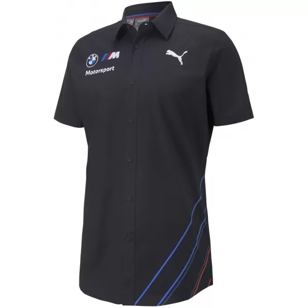  Herren-T-Shirt mit Kragen PUMA BMW TEAM SHIRT 76333701 ANTHRAZIT 
