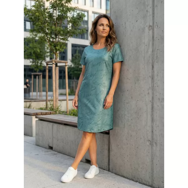  Erweitertes Premium-T-Shirt für Damen ALTISPORT VOJ/ALW084SAT02 GRÜN 