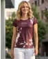 Frauen Freizeit t -Shirt Premium ALTISPORT VOJ/ALW119TR06 ERZ