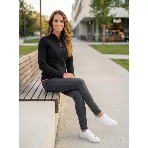  Damen Sweatshirt ALTISPORT VEFA SCHWARZ 
