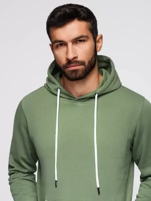 Herren-Sweatshirt OMBRE B1674 GRÜN