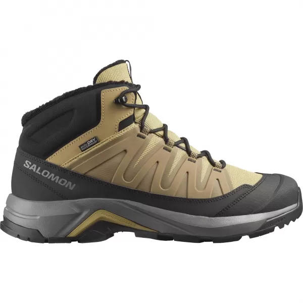  Herrenschuhe SALOMON X-ADVENTURE COLDRUSH WATERPROOF SEETANG/SCHWARZ/ZINN 