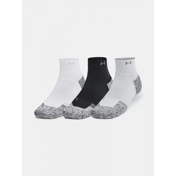  Socken UNDER ARMOUR UNISEX UA AD PRO QTR (3 PÁRY) 1387047-001 SCHWARZ 