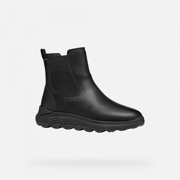  Damenschuhe GEOX SPHERICA 4X4 ABX G009462 SCHWARZ 