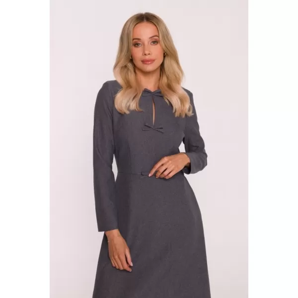  Kleid STYLOVE S413 GRAU 