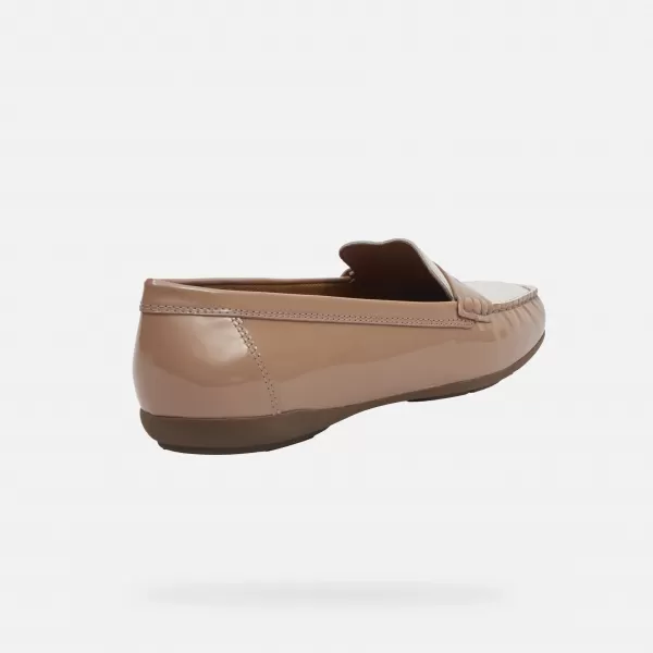  Damenmokassins GEOX ANNYTAH MOC G000632 HELLBRAUN 