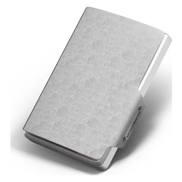  Geldbörse MONDRAGHI SAFFIANO SILBER 