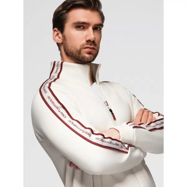  Herren-Sweatshirt OMBRE OM-SSDS-0131 CREME 