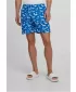 Badeshorts URBAN CLASSICS TB2679 HELLBLAU/WEIß