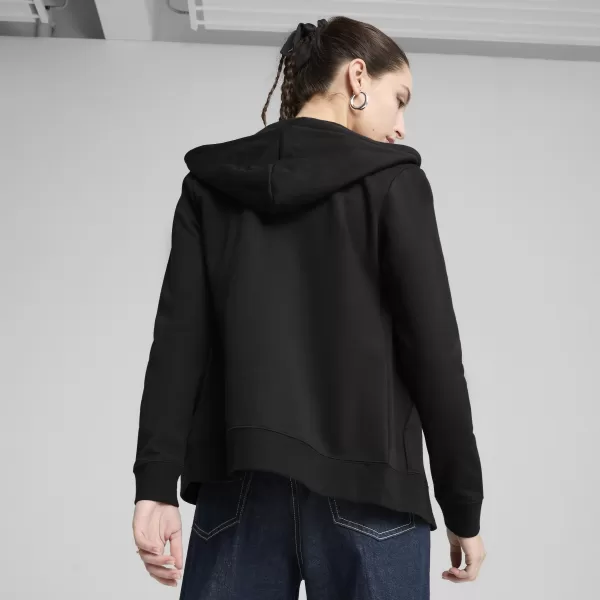  Damenjacke PUMA ESS FULL-ZIP HOODIE FL 68240401 PUMA SCHWARZ 